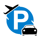 Logo von Parken am FLughafen Hamburg